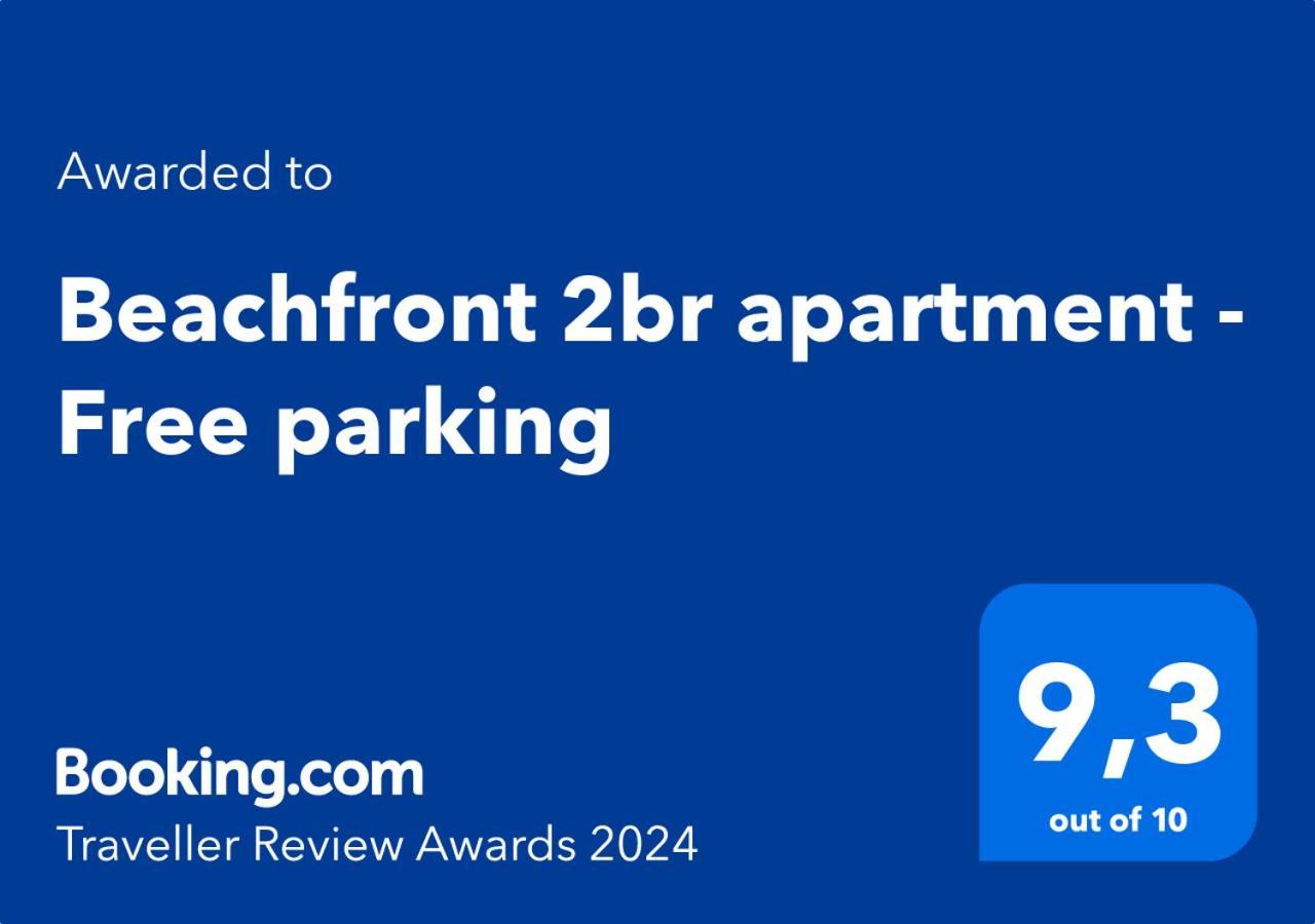 Beachfront 2Br Apartment - Free Parking Livadi  Extérieur photo